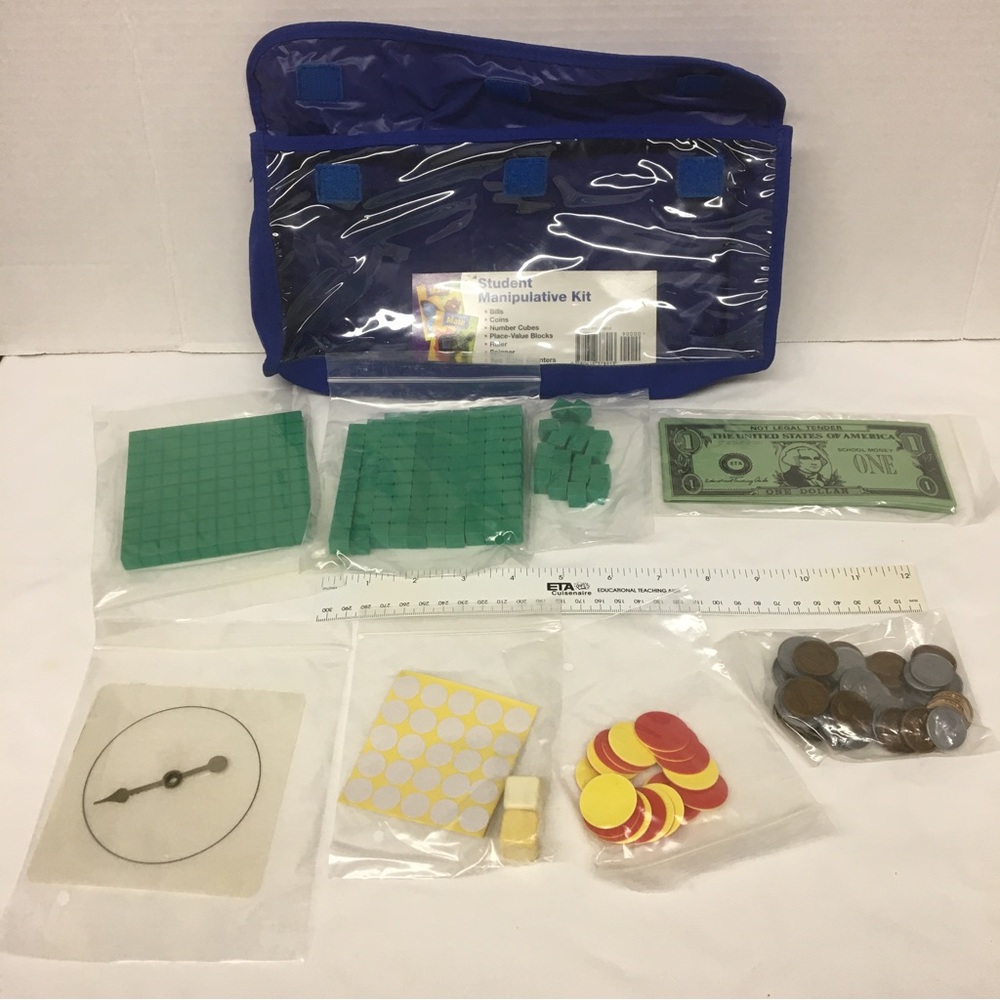 Student Manipulative Kit Houghton Mifflin Grades 3-4